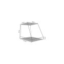 Jaula plegable Arcea para coche L49XA77,5/47XALT57 CM