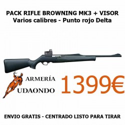 Pack oferta Browning Bar Mk3 Composite One + Punto rojo Delta