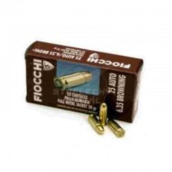 Fiocchi 6.35 Browning FMJ 50 Gr