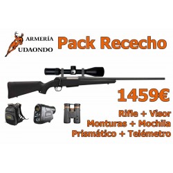 Pack Rececho - Winchester XPR + Visor + Prismático + Telémetro + Mochila