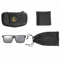 Gafas LEUPOLD DESOTO - montura negra mate / lente gris claro brillo