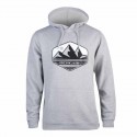Sudadera con Capucha Gris Unisex Bergara Mountain Badge
