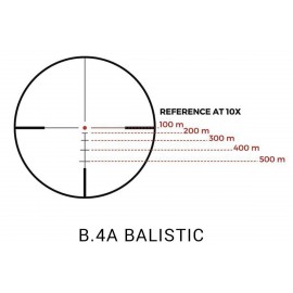 Shilba i6X 3-18x50 retícula B.4A Balistic 2