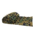 Tela camo verde oscuro