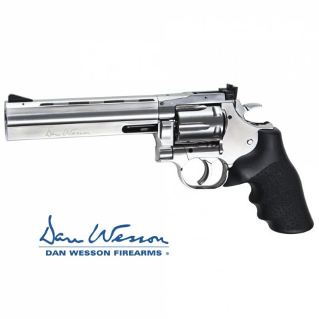 Revolver Dan Wesson 715 6" Silver