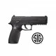 Pistola Sig Sauer P320 Black CO2 - 4,5 mm Balines / Bbs Aceros - Blowback