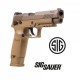 Pistola Sig Sauer M17 ASP Coyote CO2 - 4,5 mm Balines / Bbs Acero - Blowback