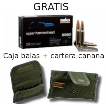 Regalo caja balas + cartera canana Beretta